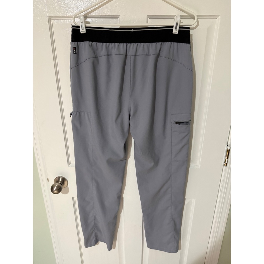 Greys Anatomy by Barco Spandex Stretch Scrub Pants Grey Cargo Mens Medium M - Picture 2 of 3